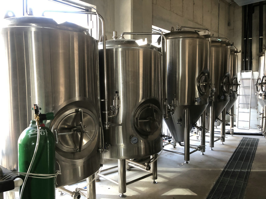 1000L啤酒發酵設備